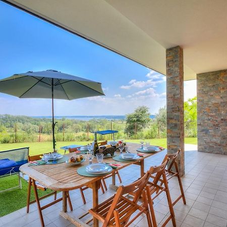 Villa Teresa Apt Lake Garda View - Happy Rentals سويانو ديل لاغو المظهر الخارجي الصورة